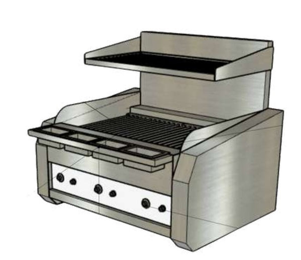 Icarus IG900PRO | Electric Flame Chargrill | Benchtop | Chargrill | Electric Chargrill | Flame Chargrill | With Vaporising Hearth