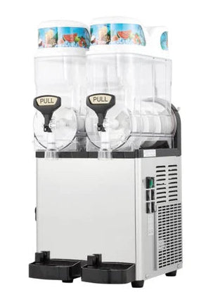 Icetro SSM52 | Mini Twin Bowl Slushie Machine | 10L (2x 5L)