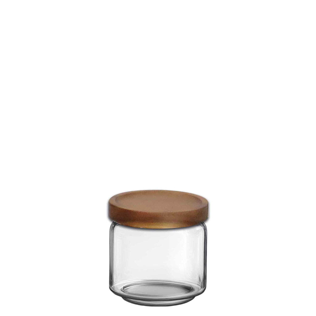 Smith & Hubble Elevate SH-ELE-HD081 | Glass Jar | W Timber Lid | And Sealing Ring