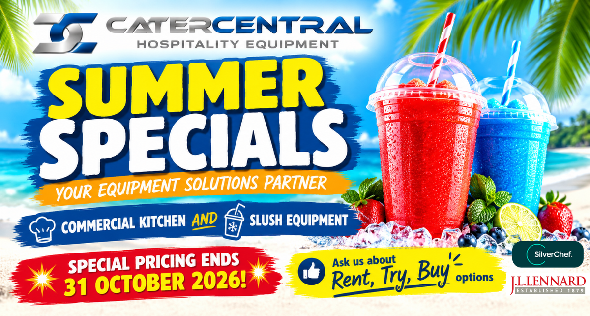 Commercial Kitchen & Slush Equipment Summer Specials