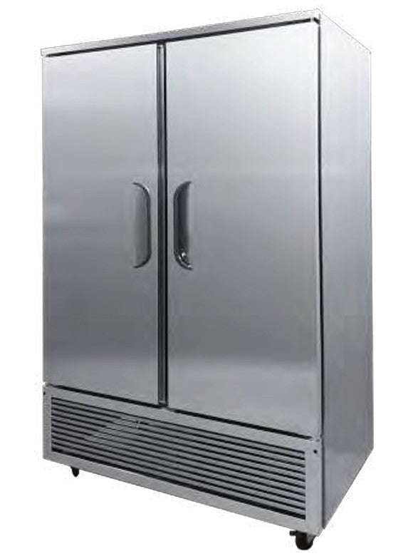 Fresh Refrigeration KBM-45RS2 | Bottom Mount Upright | 2 Doors | Upright Fridge