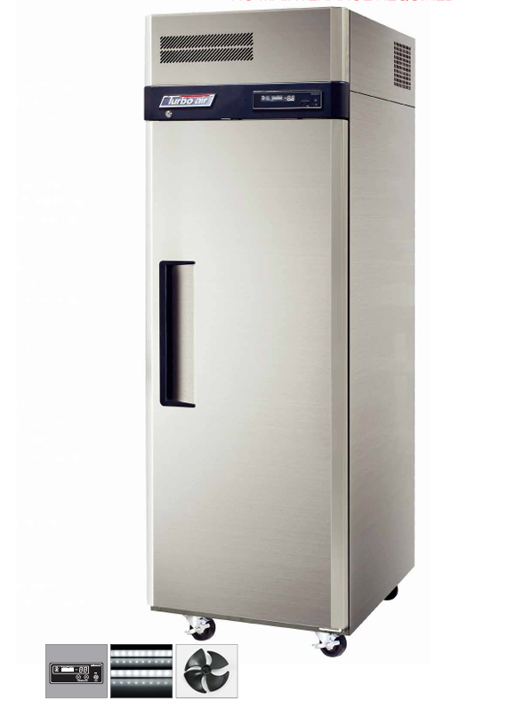 Turbo Air KF25-1P-N | 1 Door Freezer | 14 Pans | Bun Pan | 574ℓ | Upright Freezer Bun Pan