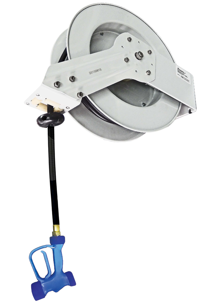 Jetstream JET-1050-O-Y722 | Heavy Duty Hose Reel | 15.3m Hose | Grey