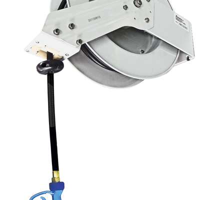 Jetstream JET-1050-O-Y722 | Heavy Duty Hose Reel | 15.3m Hose | Grey
