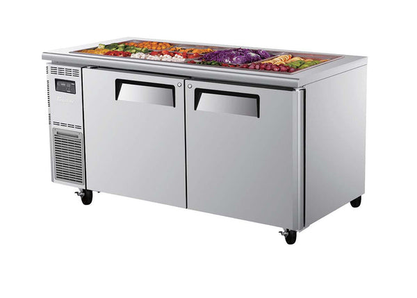 Turbo Air KSR15-2-N | Undercounter Salad Prep | 2 Door Fridge | 420ℓ | Salad Prep Fridge | Undercounter Fridge