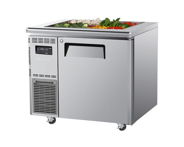 Turbo Air KSR9-1-N | Undercounter Salad Prep | 1 Door Fridge | 213ℓ | Salad Prep Fridge | Undercounter Fridge