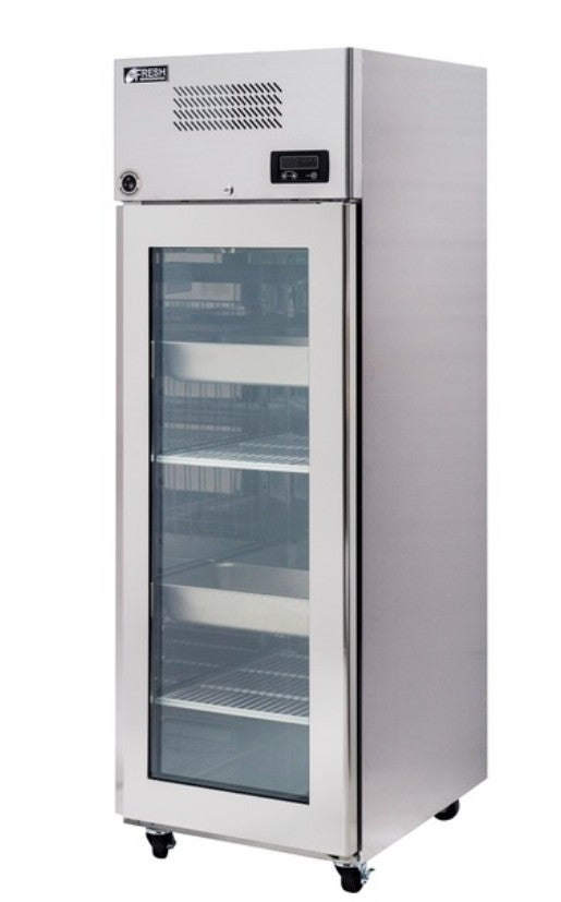 Fresh Refrigeration KTM-25RG1 | Top Mount | Glass Door Upright | Fridge


