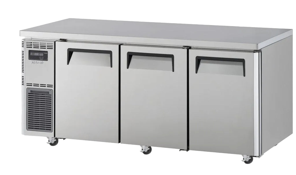 Turbo Air KUR18-3-N | Undercounter 3 Door Fridge | 1800mm Wide | 538ℓ | Undercounter Fridge