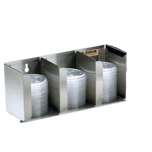 San Jamar L1014 | Counter or Wall Mounted Lid Organizer