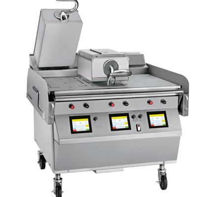 Taylor L812 | Electric Two-Sided Grill | Triple Cooking Zone