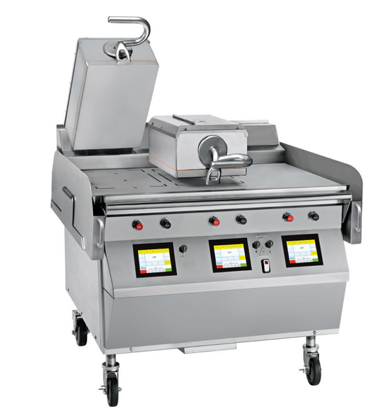 Taylor L812 | Electric Two-Sided Grill | Triple Cooking Zone