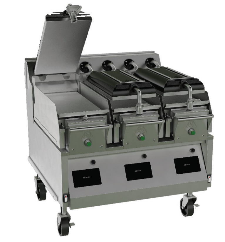 Taylor L858 | Crown Series Three Platen Grill