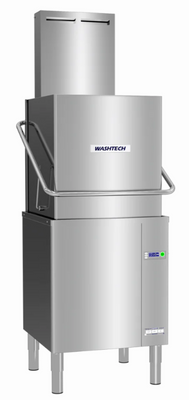 Washtech M2C | Pass Through Dishwasher | Professional Dishwasher | 500mm Rack | Commercial Dishwasher | with Heat Condensing Unit