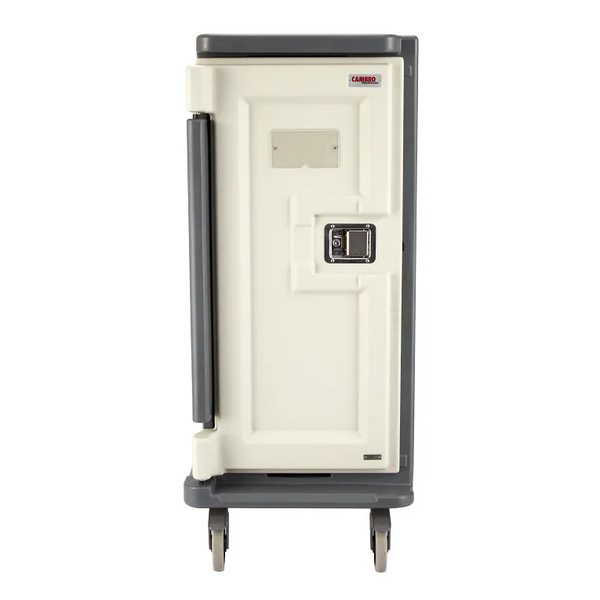 Cambro MDC1418T16191 16 Tray Meal Delivery Cart I Tall Profile I 14" x 18" I Granite Gray