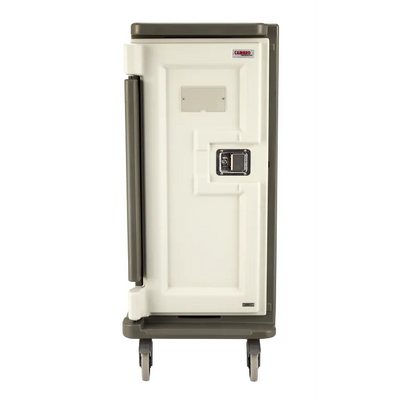 Cambro MDC1418T16194 16 Tray Meal Delivery Cart I Tall Profile I 14" x 18" I Granite Sand