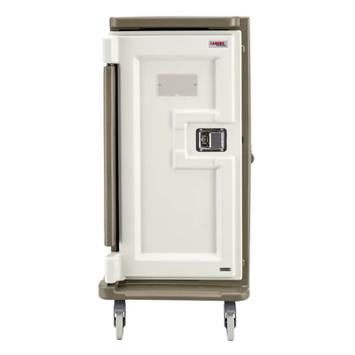 Cambro MDC1520T16194 16 Tray Meal Delivery Cart I Tall Profile I 15" x 20" I Granite Sand