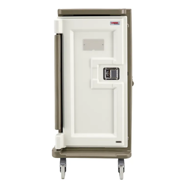 Cambro MDC1520T16194 16 Tray Meal Delivery Cart I Tall Profile I 15" x 20" I Granite Sand