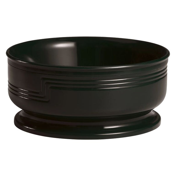 Cambro MDSB16110 I Shoreline Insulated Entree Bowl I 16.9 oz (500 mL) I Black I Case of 48