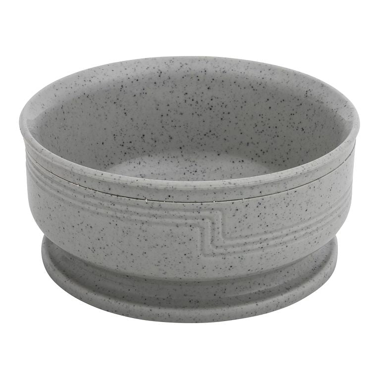 Cambro MDSB16480 I Shoreline Insulated Entree Bowl I 16.9 oz (500 mL) I Speckled Gray I Case of 48