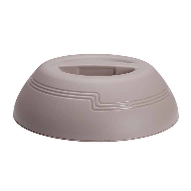 Cambro MDSD9457 I Shoreline Insulated Dome Covers 9" Plate I Wheat I Case of 12