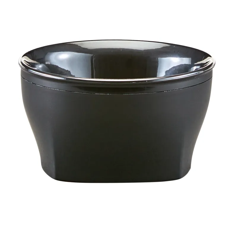 Cambro MDSHB9110 I Harbor Insulated Large Bowl I 270 mL I Black I Case of 48