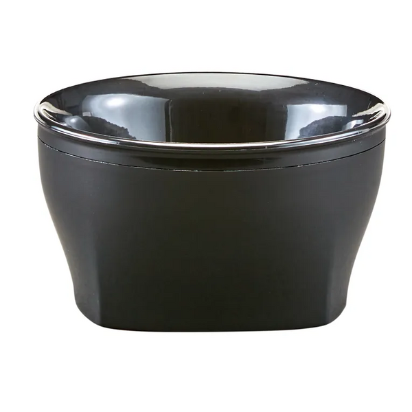 Cambro MDSHB9110 I Harbor Insulated Large Bowl I 270 mL I Black I Case of 48