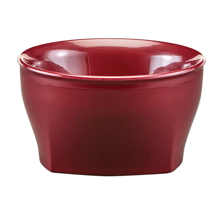 Cambro MDSHB9487 I Harbor Insulated Large Bowl I 270 mL I Cranberry I Case of 48
