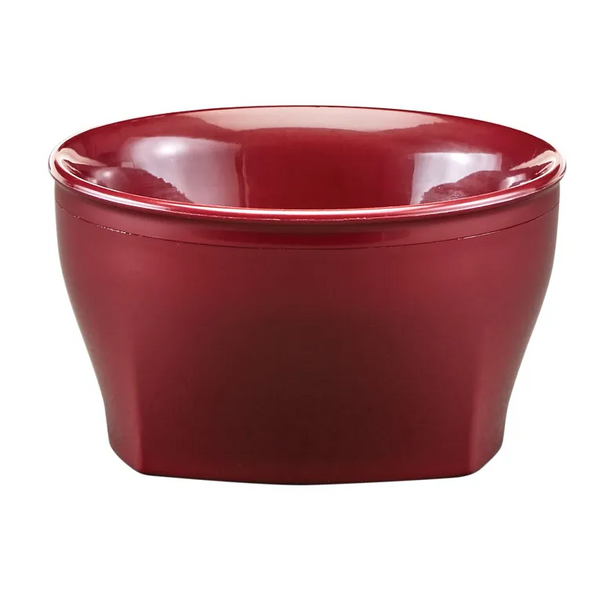 Cambro MDSHB9487 I Harbor Insulated Large Bowl I 270 mL I Cranberry I Case of 48