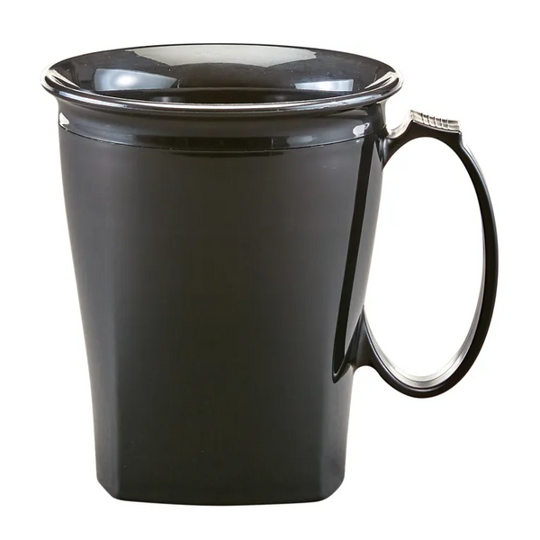 Cambro MDSHM8110 I Harbor Insulated Mug I 240 mL I Black I Case of 48