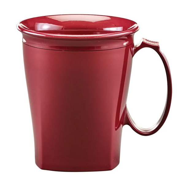 Cambro MDSHM8487 I Harbor Insulated Mug I 240 mL I Cranberry I Case of 48