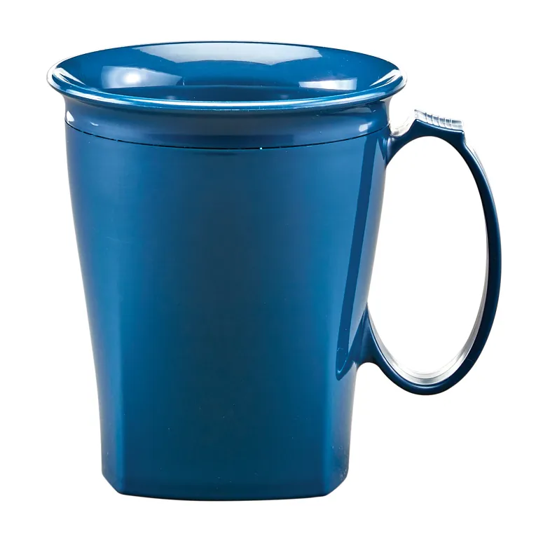 Cambro MDSHM8497 I Harbor Insulated Mug I 240 mL I Navy Blue I Case of 48