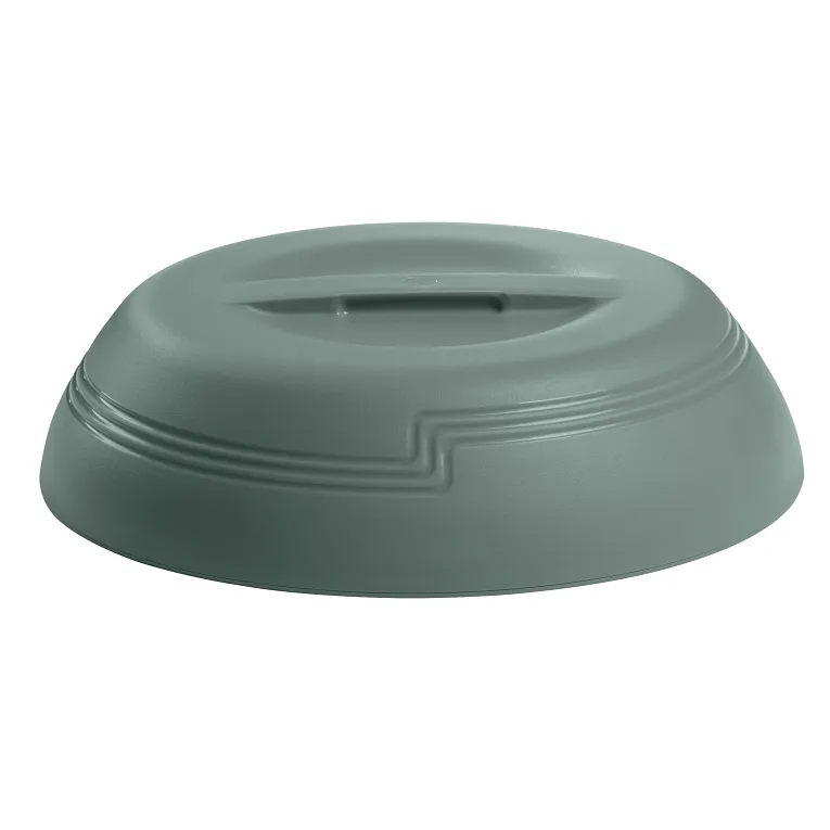 Cambro MDSLD9447 I Shoreline Low Profile Insulated Dome Covers 9" Plate I Meadow I Case of 12