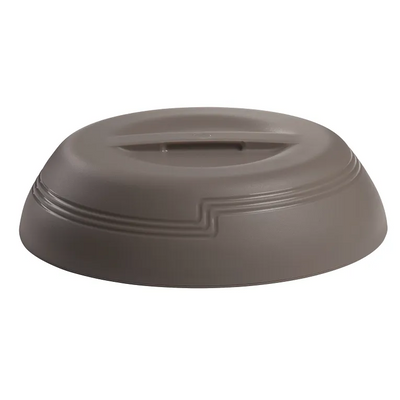 Cambro MDSLD9457 I Shoreline Low Profile Insulated Dome Covers 9" Plate I Wheat I Case of 12