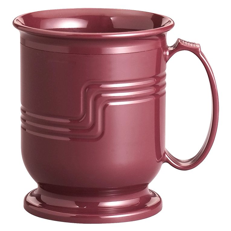 Cambro MDSM8487 I Shoreline Insulated Mug I 8 oz (240 mL) I Cranberry I Case of 48
