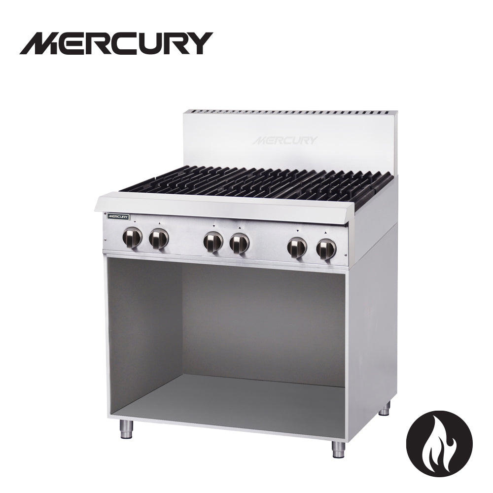 Mercury MHN-36-F 6 Burner Gas Cooktop I Cooktop Gas I Commercial Gas Cooktop