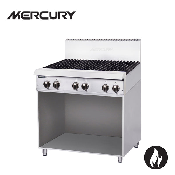 Mercury MHN-36-F 6 Burner Gas Cooktop I Cooktop Gas I Commercial Gas Cooktop