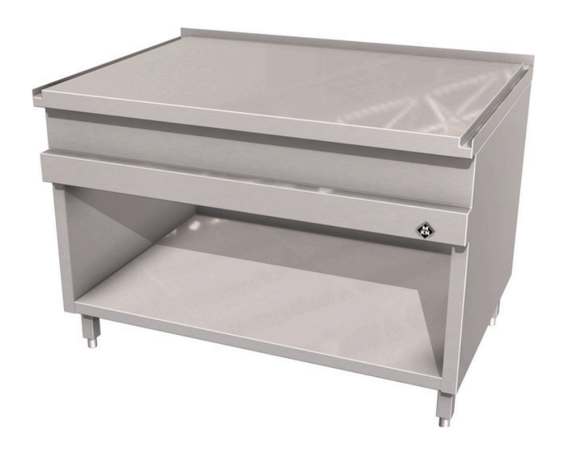 MKN 10019121 | Stainless Steel | Work Table 1200MM | Optima 850MM | Work Table
