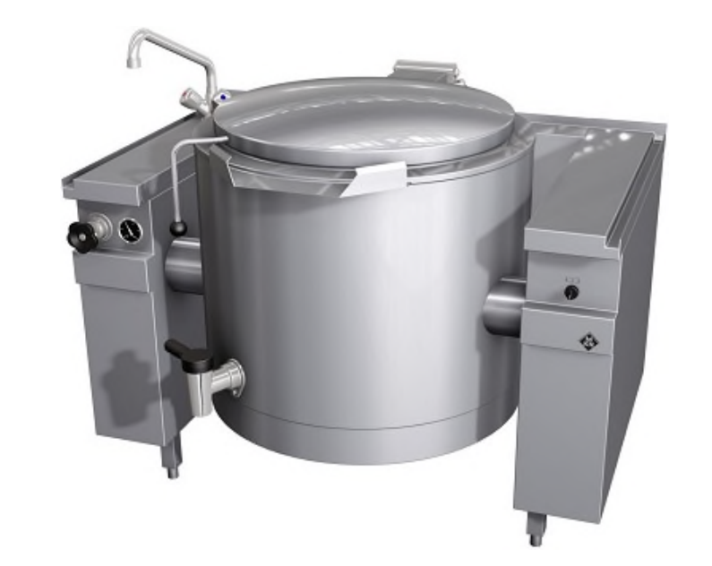 MKN 10019204 | Steam Quick Boiling Kettle | Motorised Tilting | Boiling Kettle | 150L
