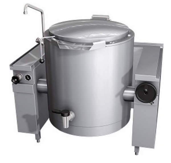 MKN 10019205 | Steam Quick Boiling Kettle | Manual Tilting | Boiling Kettle | 200L