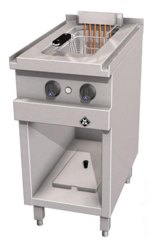 MKN 2120321B | Electric Deep Fat Fryer London I | 10kW High Load Fat Fryer | Optima 700MM | Deep Fat Fryers