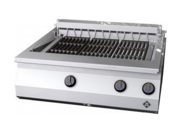MKN 10018145 | Electric Chargrill 2 | Stainless Steel | Counter SL | Chargrill