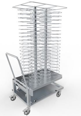 MKN 10027667 | Plate Rack Trolley 20.2 | Trolley
