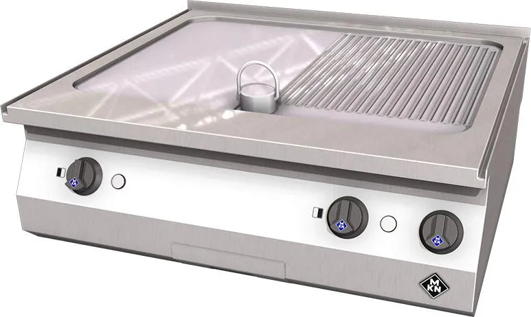 MKN 1221131 | Electric Griddle Plate | 2 Supra | Counter SL | Half Ribbed Griddle Plate | Griddle