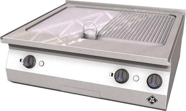 MKN 1221131 | Electric Griddle Plate | 2 Supra | Counter SL | Half Ribbed Griddle Plate | Griddle