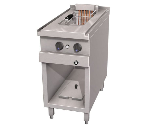 MKN 2020601 | Electric Fat Fryer | Infra Chip Schuttle | Optima 850MM | Deep Fat Fryers