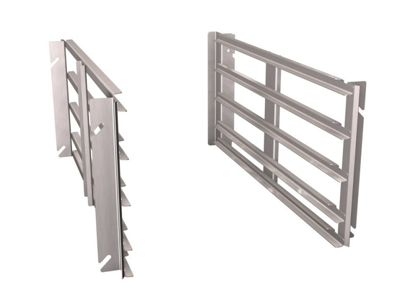 MKN 845926 | Hanging Racks For Stand | With 6 / 10 Tray | Stainless Steel Rack