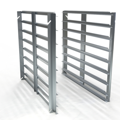 MKN 845931 | Hanging Racks For Stand Compact | Stainless Steel Rack