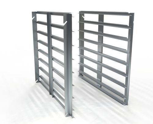 MKN 845931 | Hanging Racks For Stand Compact | Stainless Steel Rack