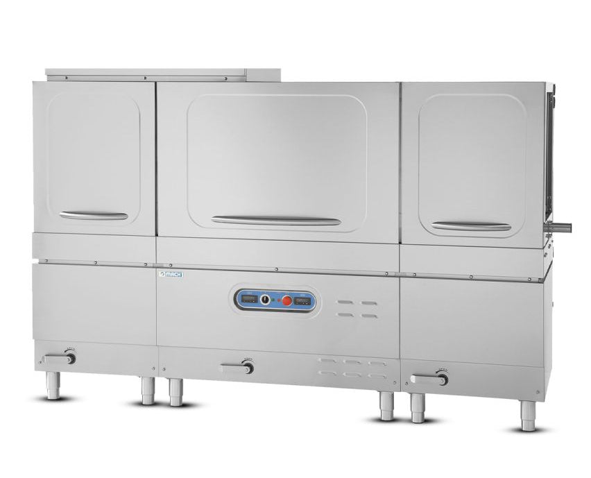 Mach MST/280DX | Titan Line Conveyor Rack Dishwasher with Inlet Pre-Wash Station | Double Rinse Station | 2800mm Chamber