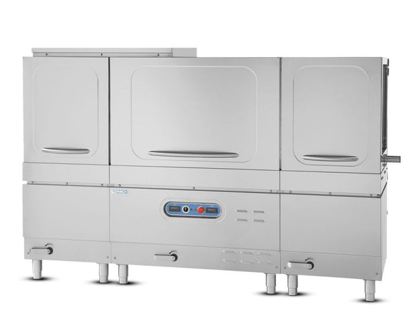 Mach MST/280DX | Titan Line Conveyor Rack Dishwasher with Inlet Pre-Wash Station | Double Rinse Station | 2800mm Chamber